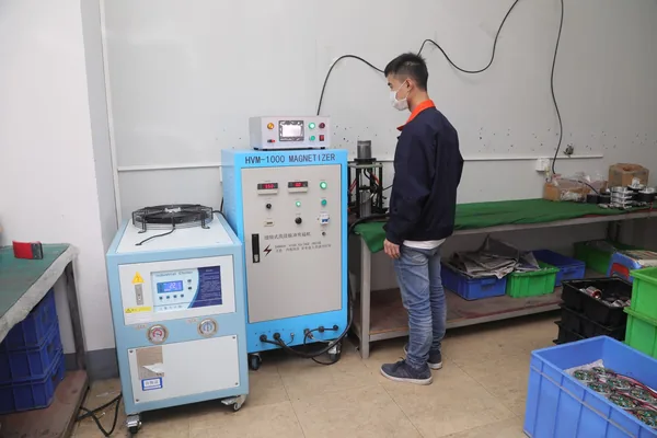 Magnetizing equipment for permanent-magnet motors